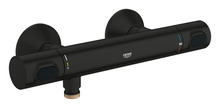 Grohe Precision Flow termostatbatteri til brus sort